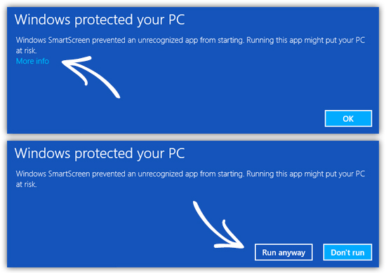 Image result for "windows protected your pc"